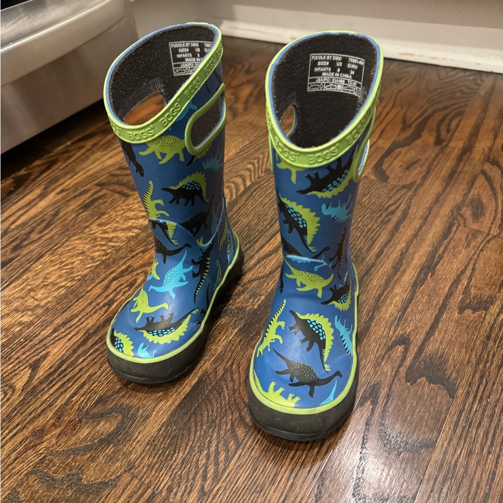 Bogs boys rain boots